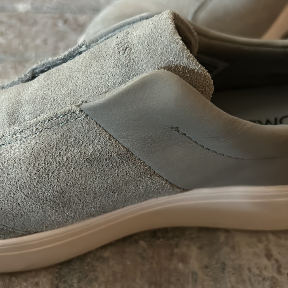 Toms Mid Gray Amber Suede Slip-on Sneakers - Picture 4 of 6